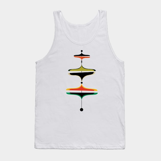 Mid Century Modern 27 Tank Top by Dream Print Designs